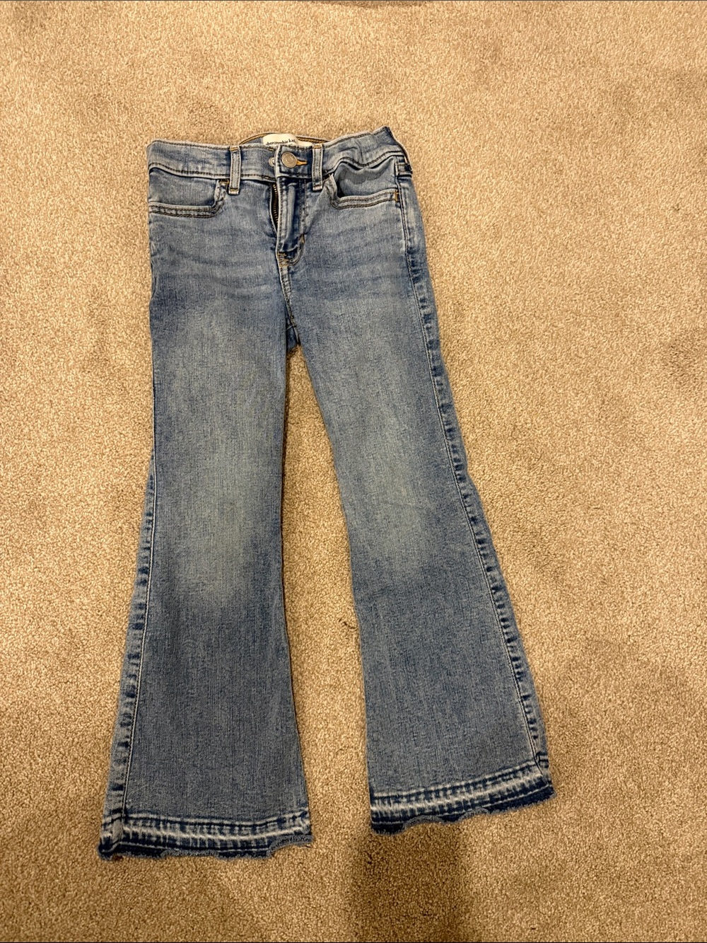 abercrombie kids Light Blue Flare Jeans